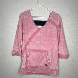 Roxy Sweatshirt Pink Medium Vintage Roxy
